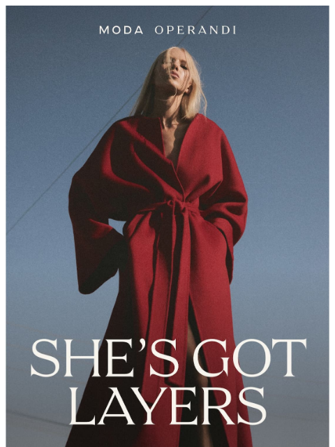 modaoperandi newsletter: It’s what’s on the OUTSIDE that counts