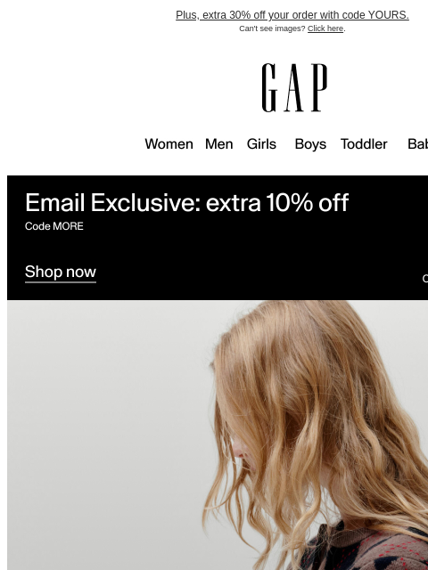 gap newsletter: You’ve been waiting for these — up to 50% off fall...