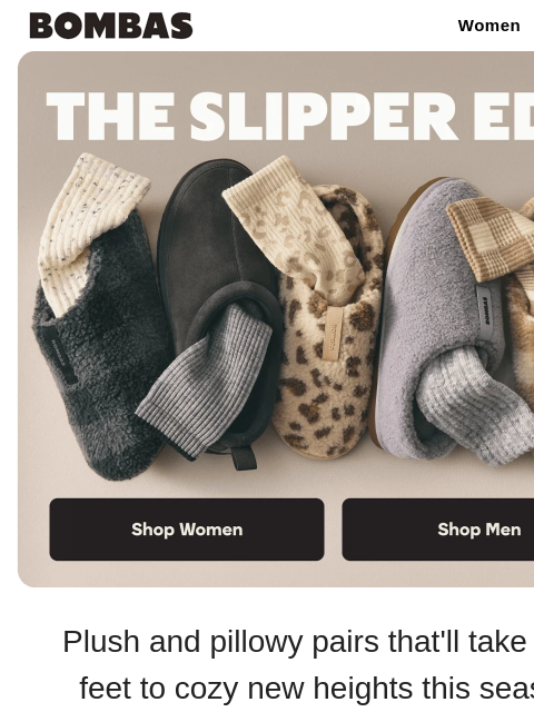 bombas newsletter: Our Coziest Slippers, All in One Place