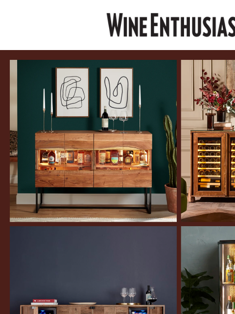 wineenthusiast newsletter: Designs for Your Home, Now Up to 50% Off