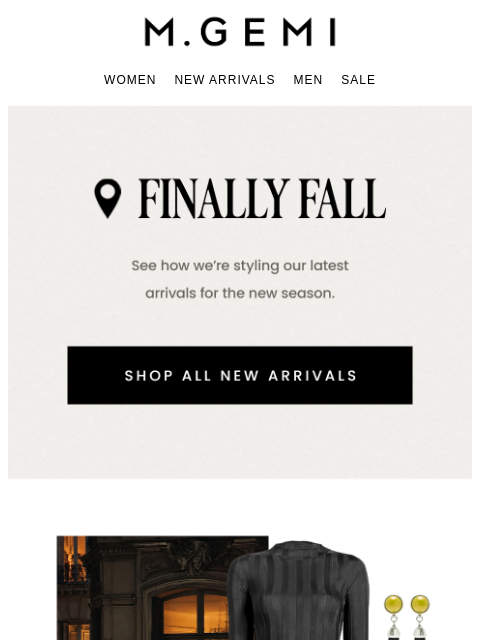 mgemi newsletter: Fall Style Guide