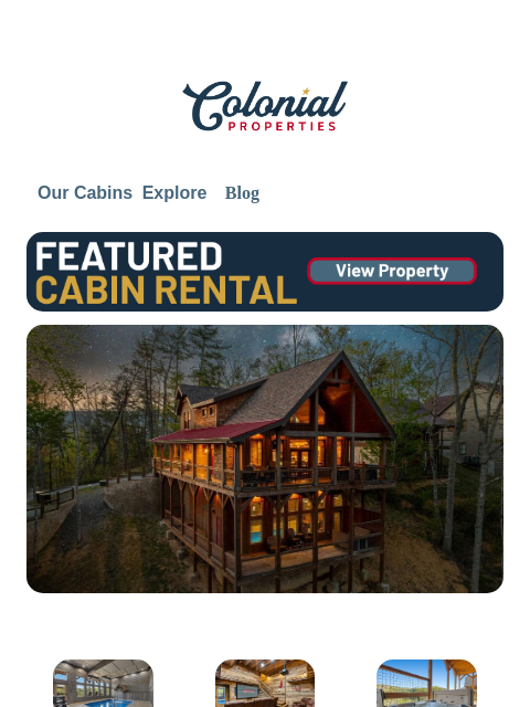 colonialproperties newsletter: Your Own Indoor Pool, Home Theater & Hot Tub Await...