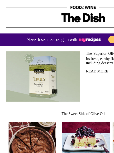 foodandwine newsletter: The 'Superior' Olive Oil Chefs Swear By