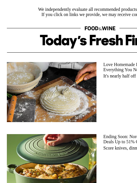 foodandwine newsletter: Ending Soon: Nordstrom's Savings Event Has Deals U...