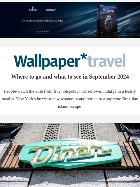 Discover the weekly Wallpaper* travel guide: where to go and what to see around the world ‌ ‌ ‌ ‌ ‌ ‌ ‌ ‌ ‌ ‌ ‌ ‌ ‌ Wallpaper* Where to go and what to see in September 2024 People-watch the elite from