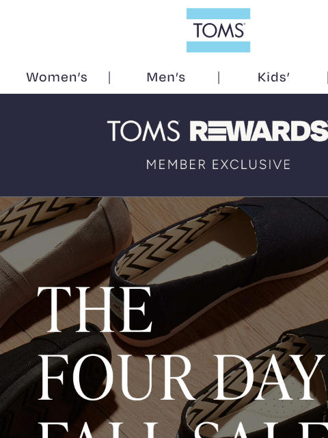 toms newsletter: A Rare Discount on Alpargatas