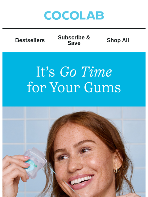 cocolab newsletter: Want fresher, first-date-worthy breath?