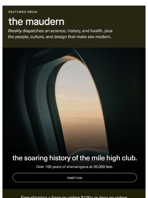 getmaude newsletter: the maudern.