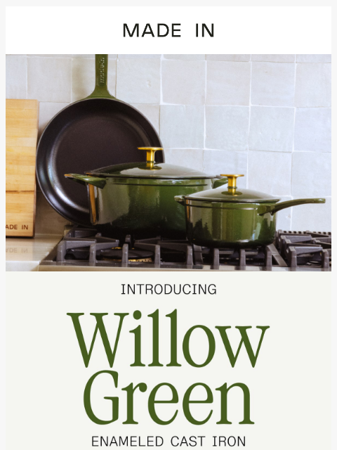 madeincookware newsletter: Crafted for Braises, Stews, and All Your Autumn Fa...