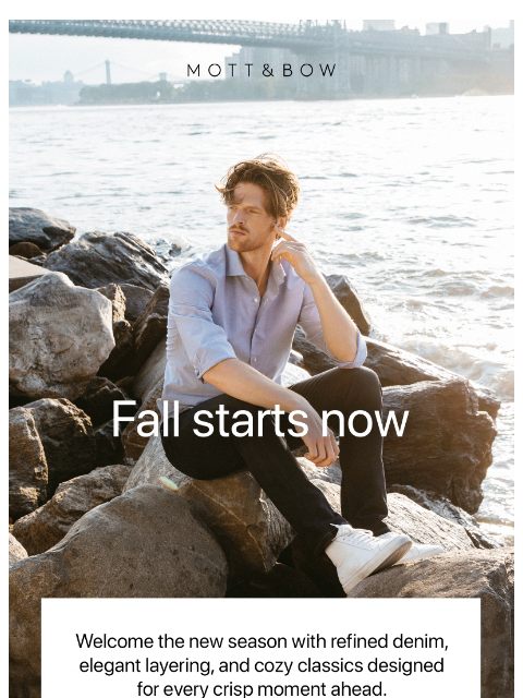 mottandbow newsletter: The fall shades taking over.