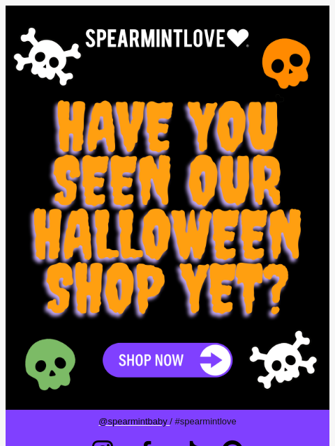 spearmintlove newsletter: ⏰ Still Time to Grab Your Halloween Faves!