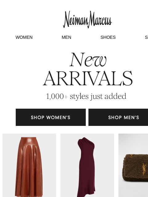 neimanmarcus newsletter: Must-have silhouettes and cozy knits for your autu...