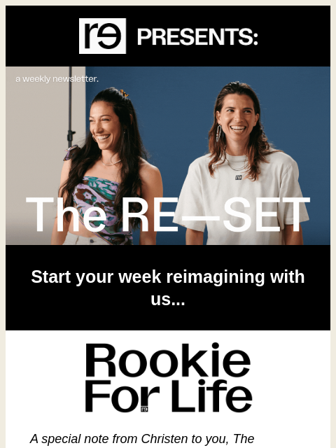 re-website newsletter: Christen's Rookie For Life: "Playing Abroad is an ...