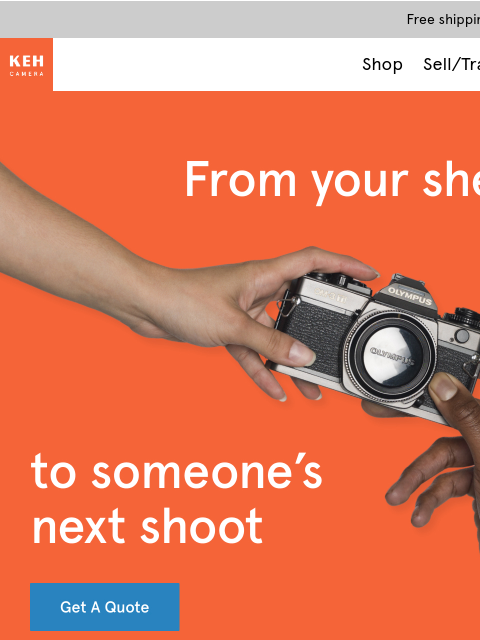 keh newsletter: Don’t wait — cash in on higher payouts now 📸