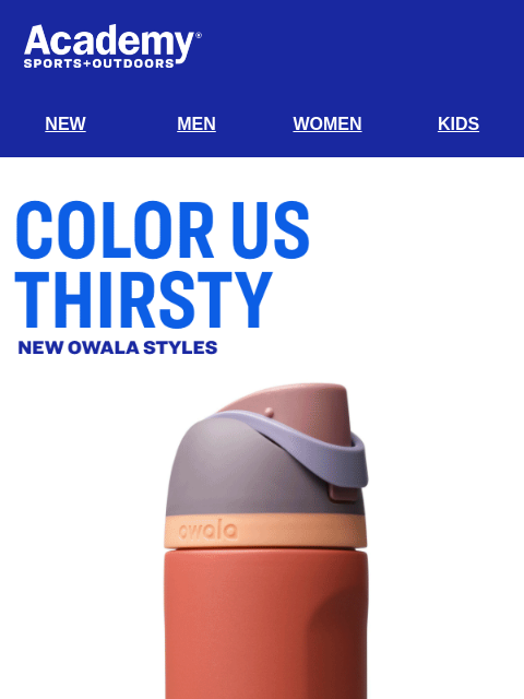 academy newsletter: Fresh Owala Colors for the Season