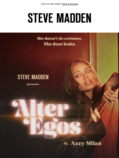 stevemadden newsletter: Too Cool For Costumes