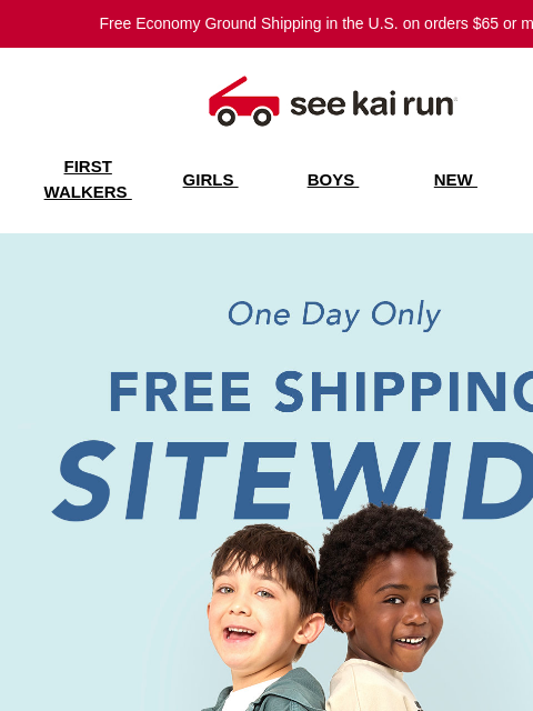 seekairun newsletter: Last chance for Free Shipping
