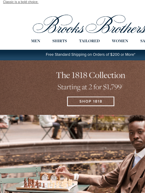 brooksbrothers newsletter: Make tailored style yours