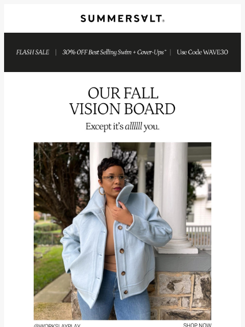 summersalt newsletter: We *Heart* These