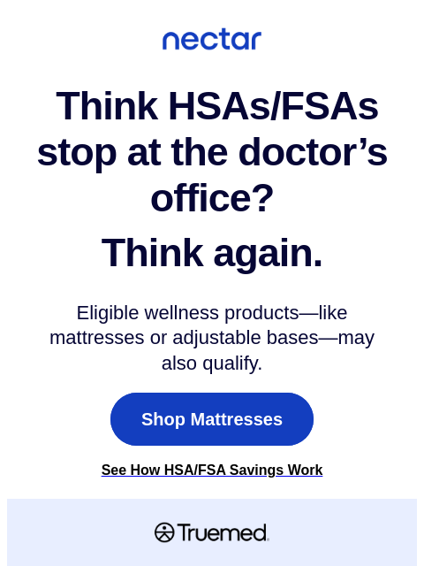 nectarsleep newsletter: 🍂 First day of fall = smarter sleep + savings