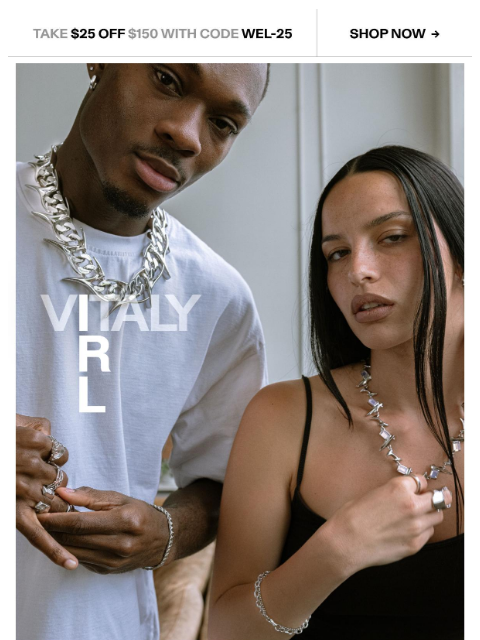 vitalydesign newsletter: Vitaly IRL — styled by you