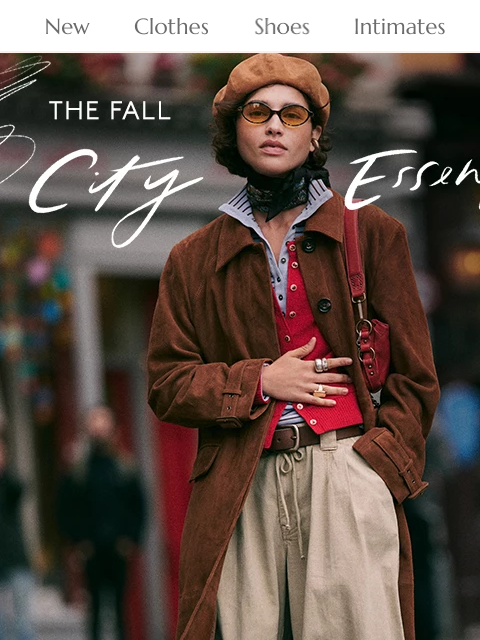 freepeople newsletter: New Collection: City Essentials