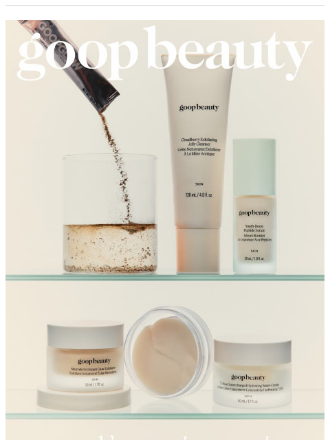 goop newsletter: gwyneth’s powerhouse products