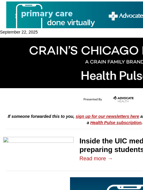 crainalerts newsletter: Living inside a simulation