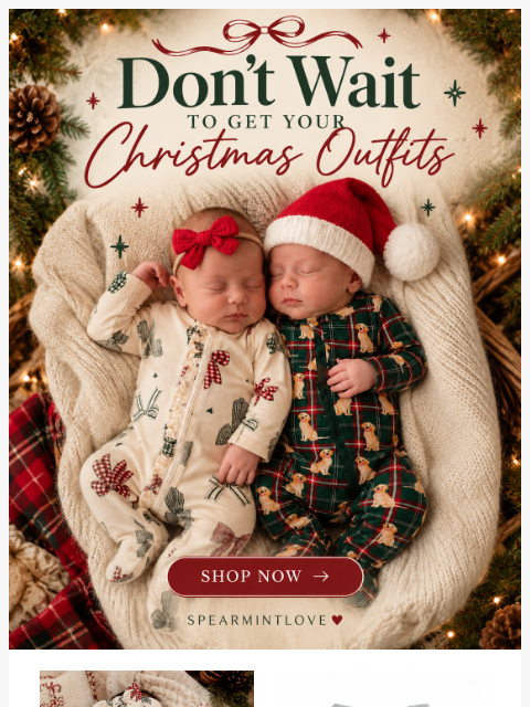 spearmintlove newsletter: Don’t Wait 🎄 Christmas Favorites Are Going Fast