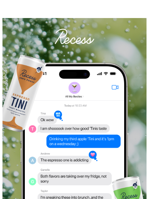 takearecess newsletter: blowing up the group chat