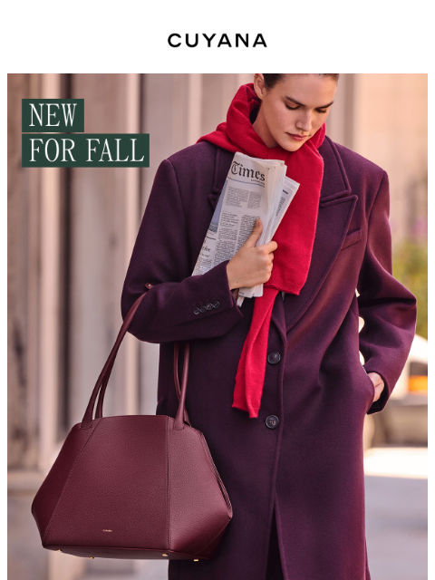 cuyana newsletter: Have You Seen The New Pieces?