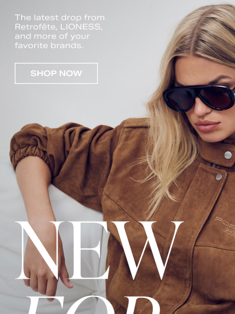 revolve newsletter: NEW FALL ARRIVALS!