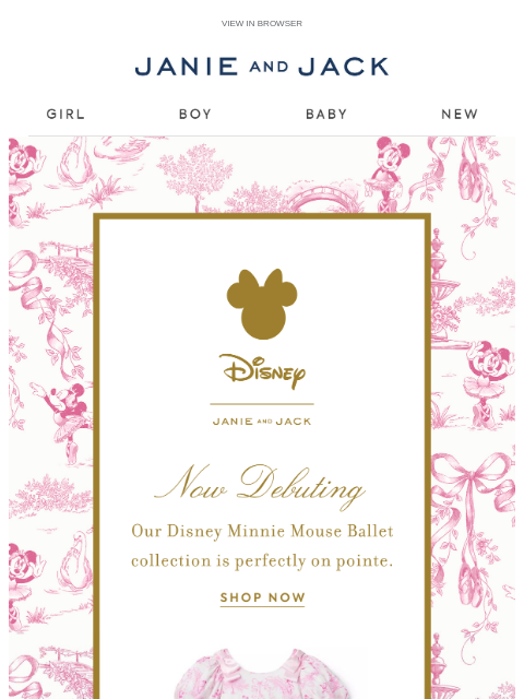 janieandjack newsletter: 🩰 A limited-edition Disney collection