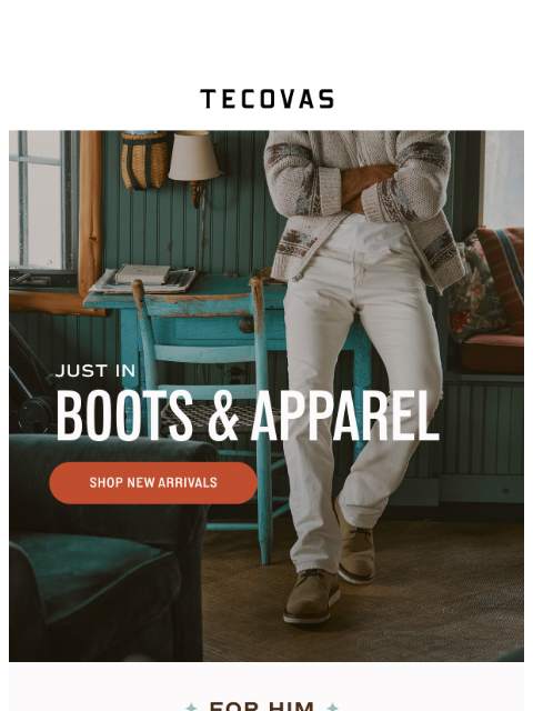 tecovas newsletter: Fall Arrivals Roundup