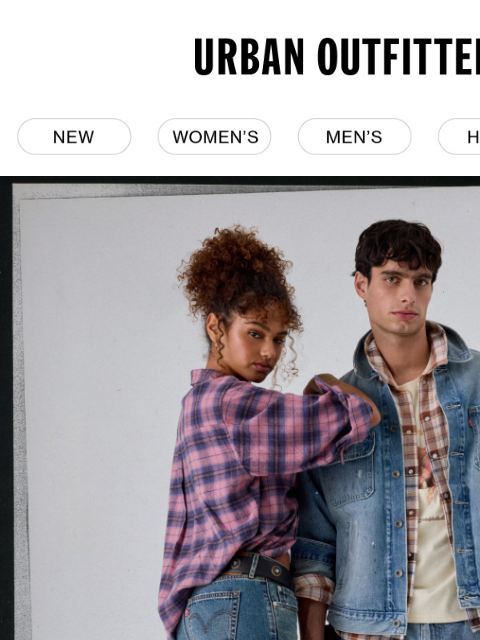 urbanoutfitters newsletter: Signature denim from Levi's®