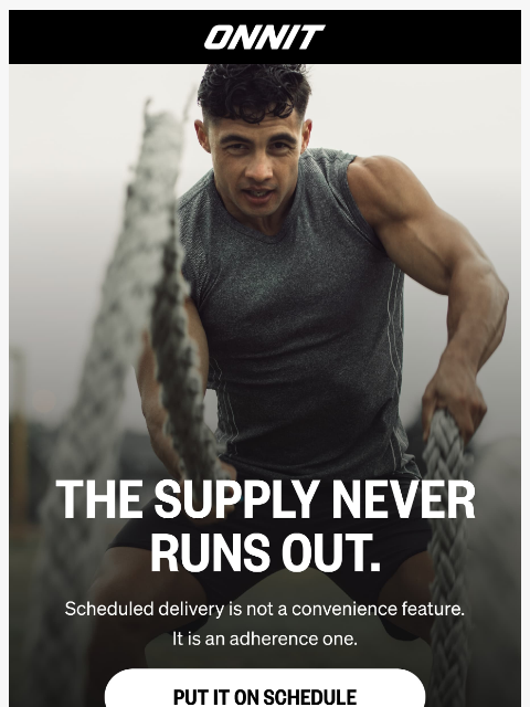 onnit newsletter: The Difference Is Not The Serving