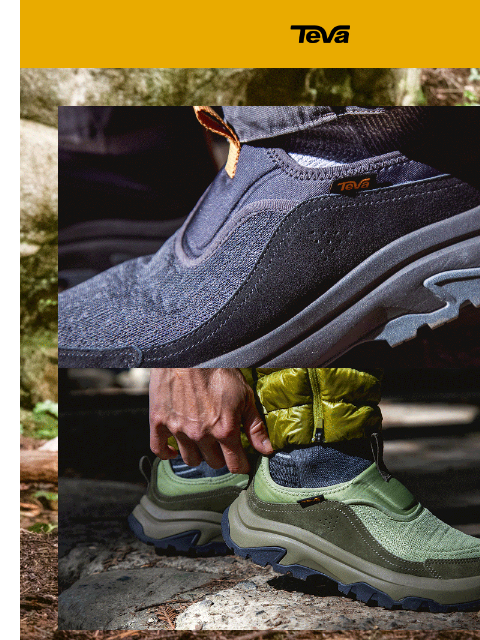 teva newsletter: Hurricane Daybreaker Slip-On: Your easy-on, ready-...