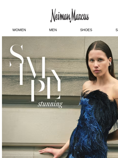 neimanmarcus newsletter: Dressing for every toast-worthy moment