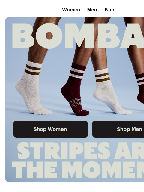 bombas newsletter: Stripes for Fall? You’ve Earned ‘Em