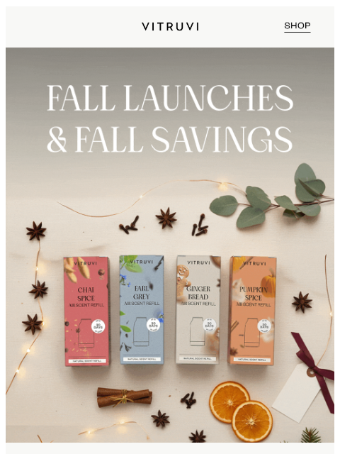 vitruvi newsletter: See What’s New And SAVE ‼️
