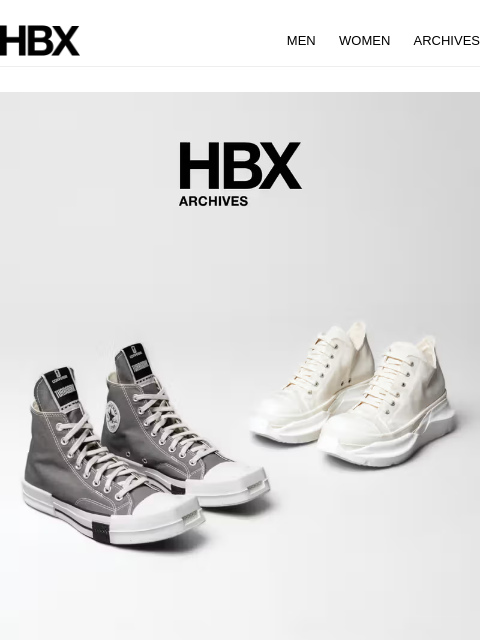 hbx newsletter: HBX Archives Preview: 23 Sep/9AM EST/9PM HKT Relea...