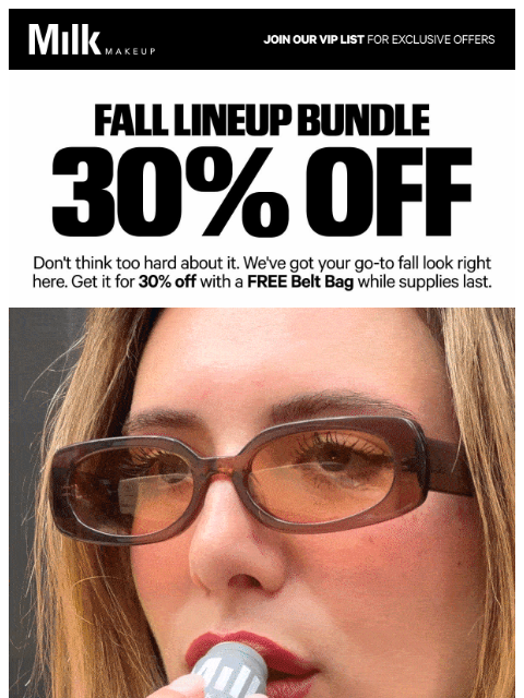 milkmakeup newsletter: Don’t sweat your summer look