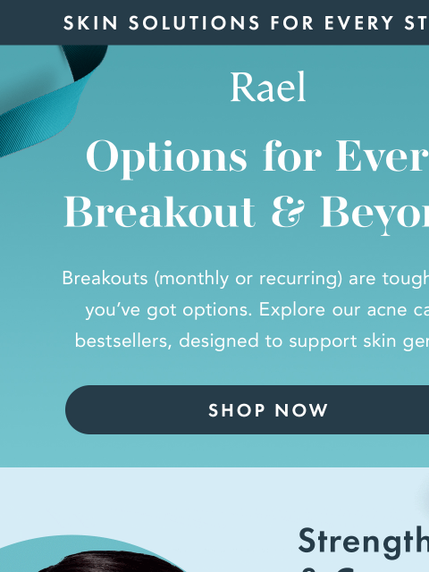 getrael newsletter: From Breakouts to Skin Support—Try Our Gentle Acne...