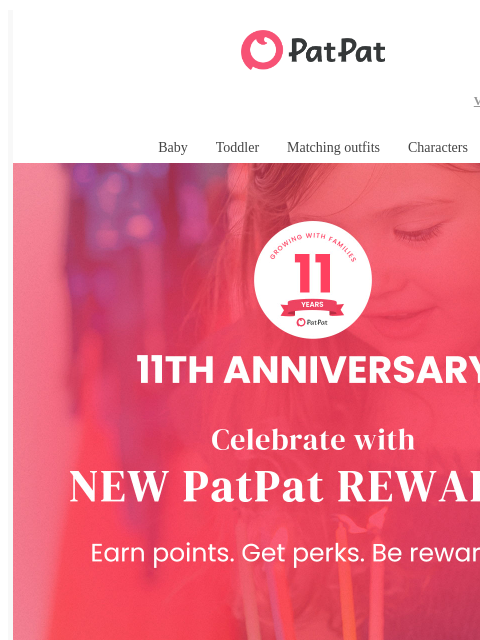 patpat newsletter: ✨New PatPat REWARDS Is Here! 