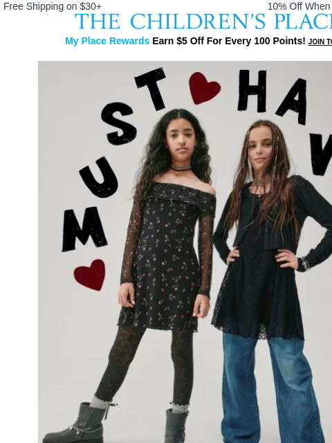 childrensplace newsletter: Top Trends to Have On Your Radar  