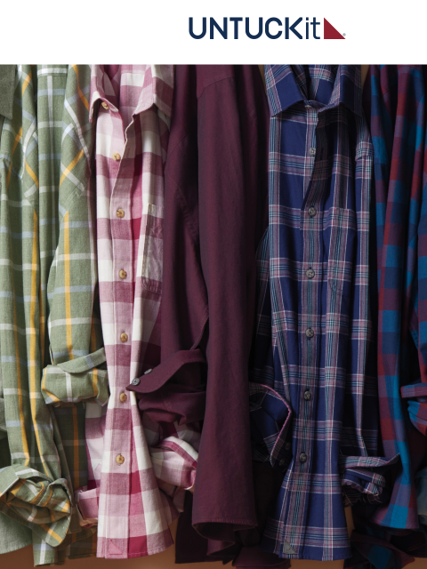 untuckit newsletter: Finally, It’s Flannel Season 🍁