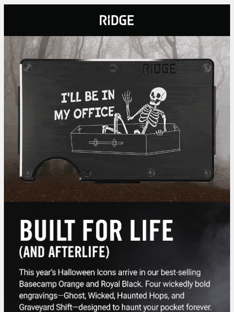 ridge newsletter: NEW: Halloween Styles