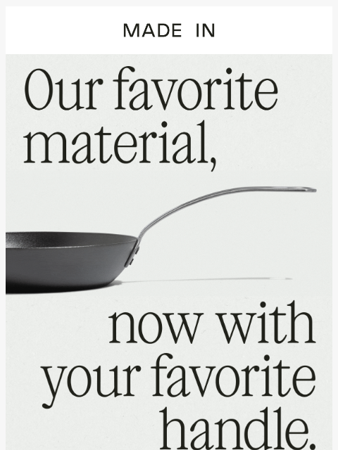 madeincookware newsletter: $20 OFF Ends Tomorrow 🔥