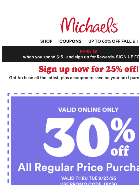 michaels newsletter: It’s National Sewing Month – the perfect time for ...