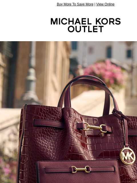 michaelkorsmail newsletter: Match Your Handbag & Wallet For 20% Off